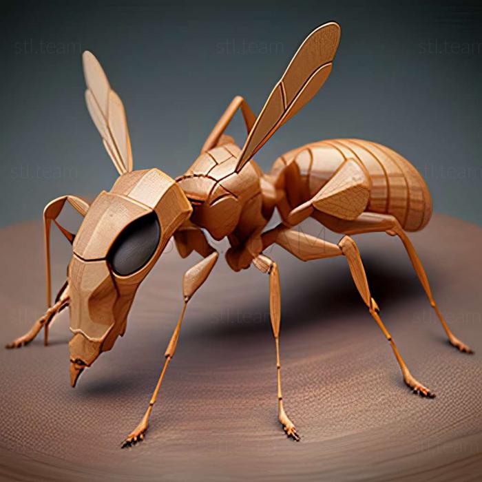 3D модель Camponotus aegyptiacus (STL)